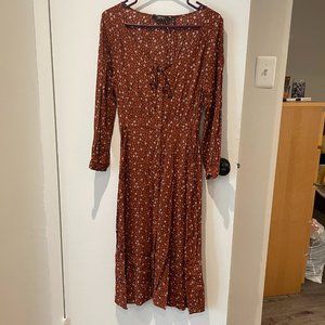 Midi Button Up Dress